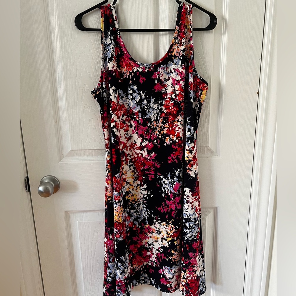 Floral summer dress, Size: XL